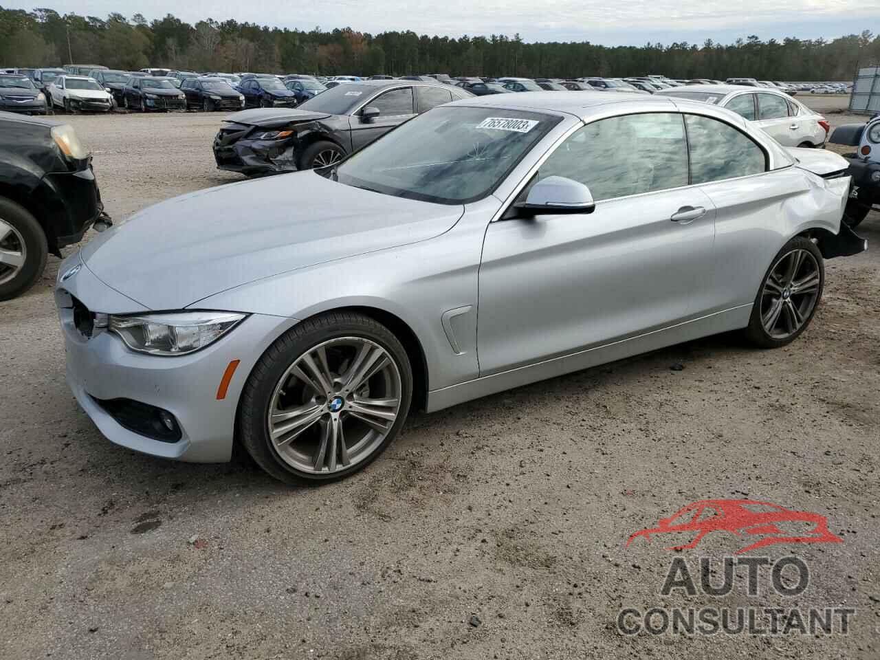 BMW 4 SERIES 2017 - WBA4U7C36H5J54969