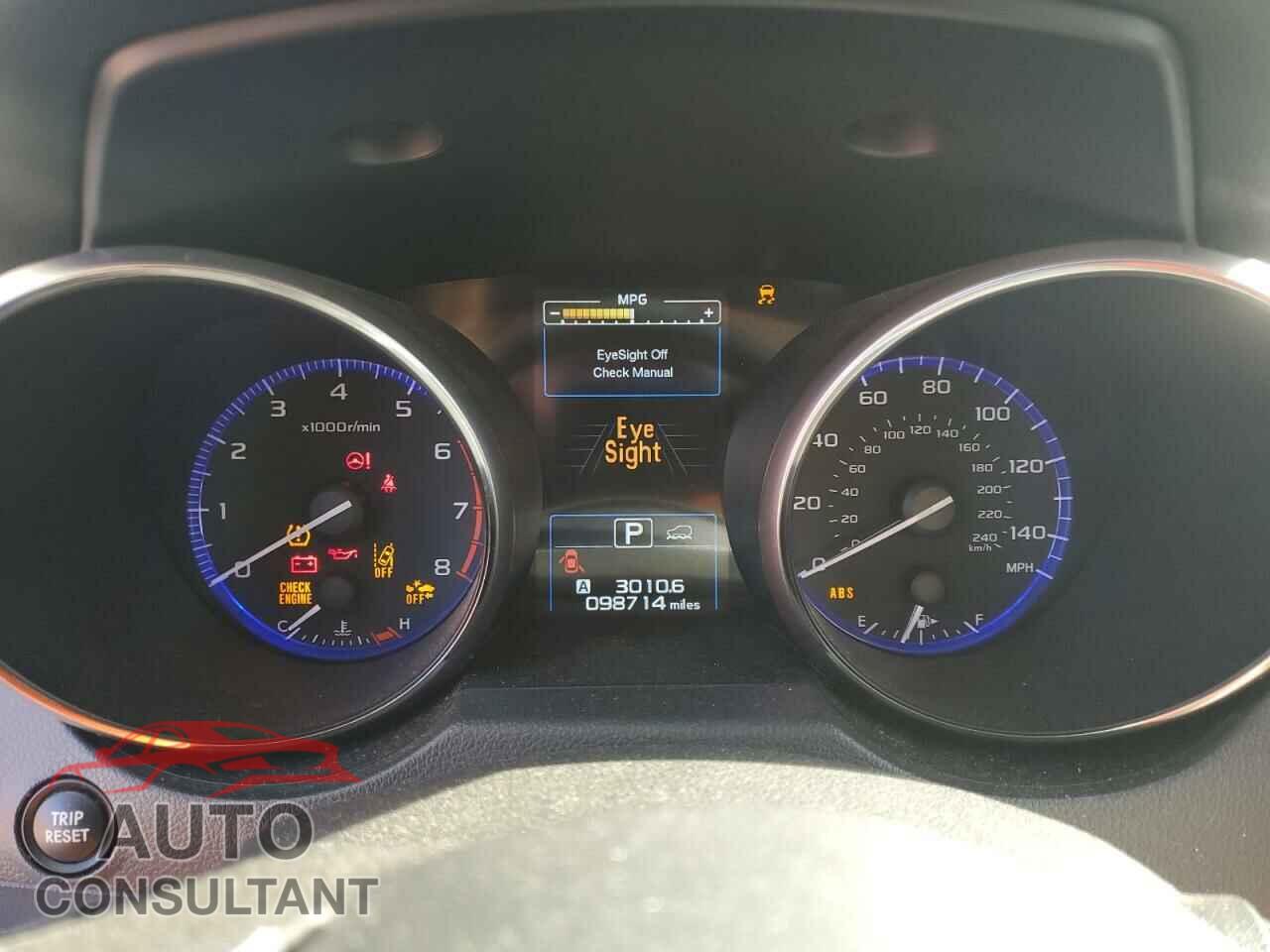 SUBARU OUTBACK 2018 - 4S4BSAHC7J3244036