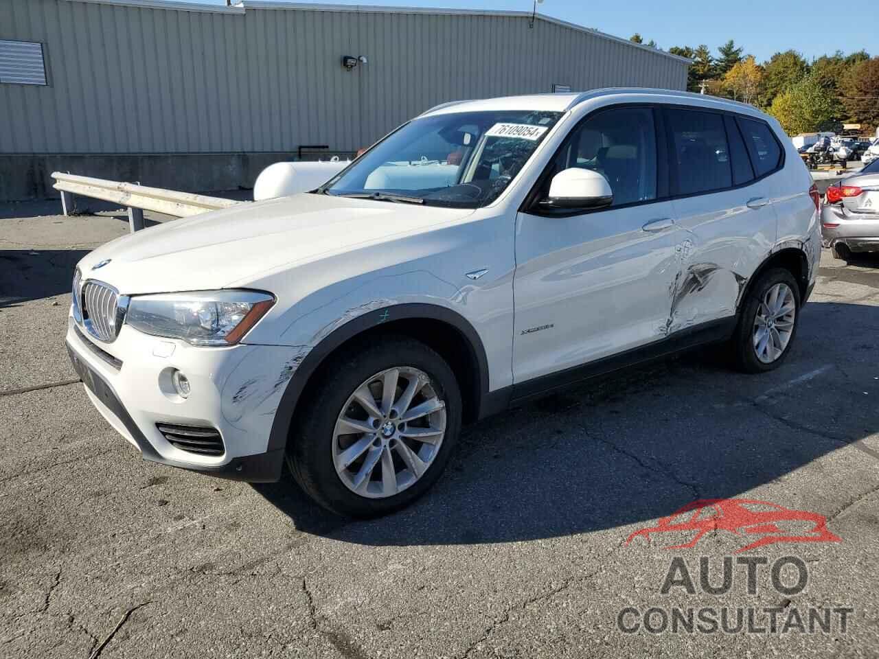 BMW X3 2016 - 5UXWY3C57G0N86913