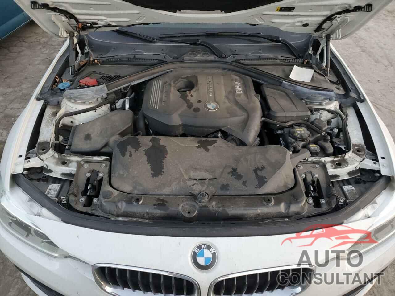 BMW 3 SERIES 2017 - WBA8B9G32HNU53565