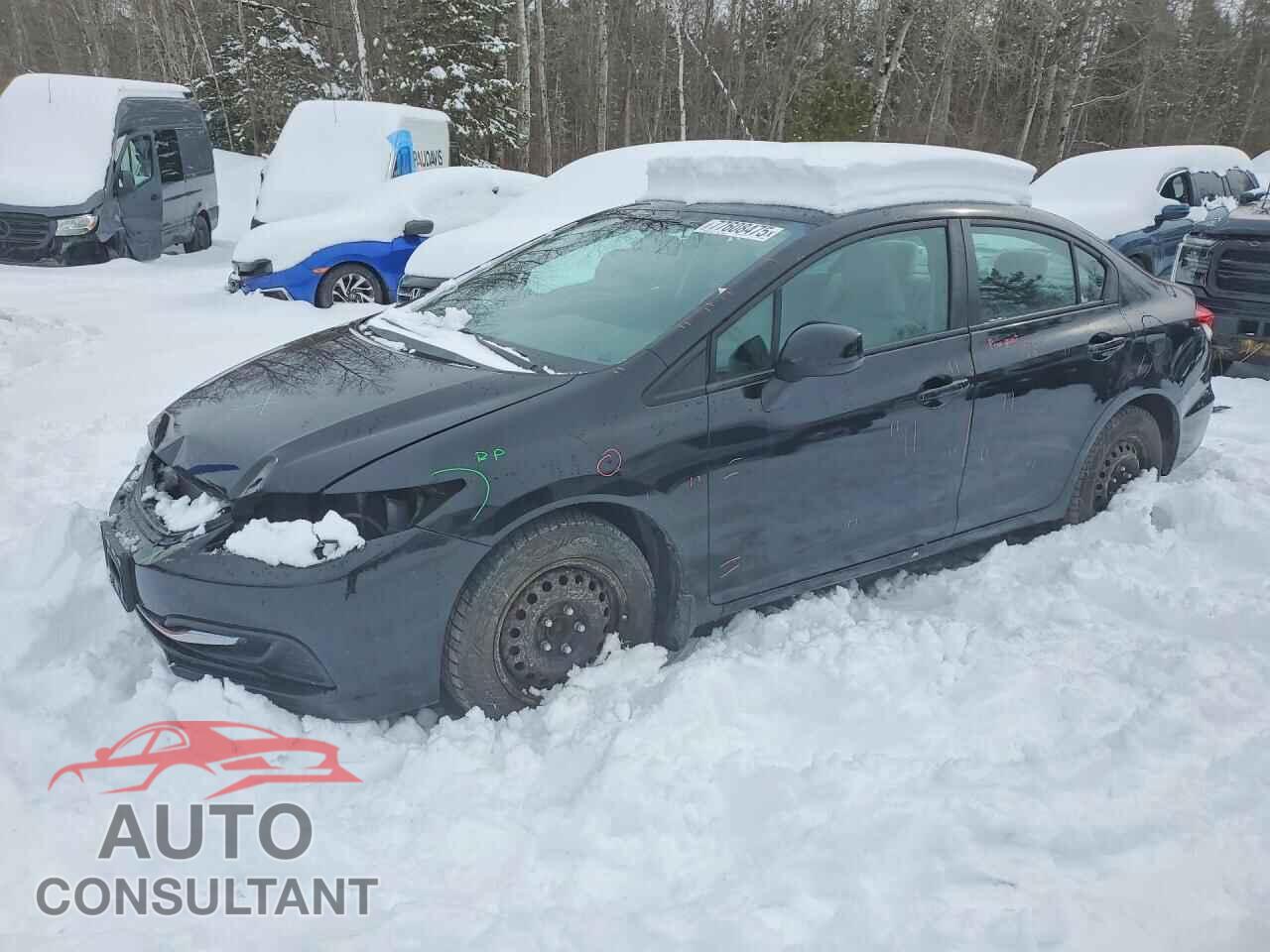 HONDA CIVIC 2013 - 2HGFB2F47DH045210