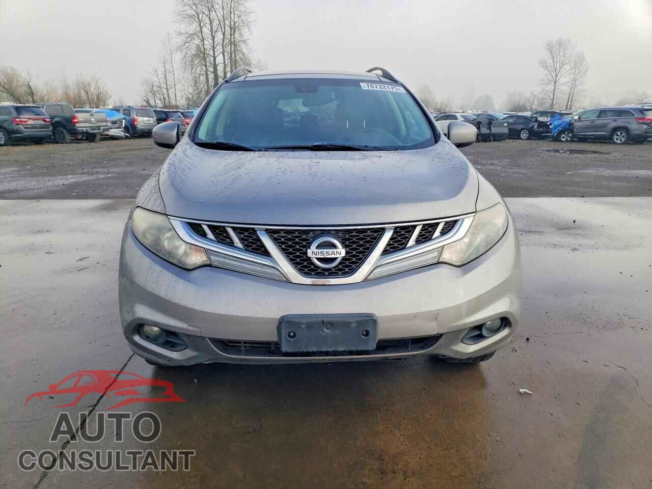 NISSAN MURANO 2012 - JN8AZ1MW9CW202064