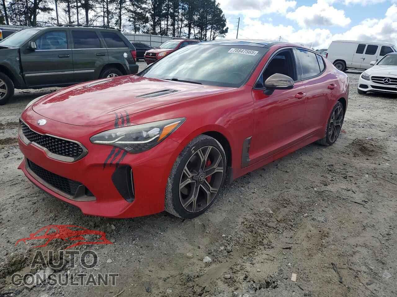 KIA STINGER 2018 - KNAE45LC3J6039755