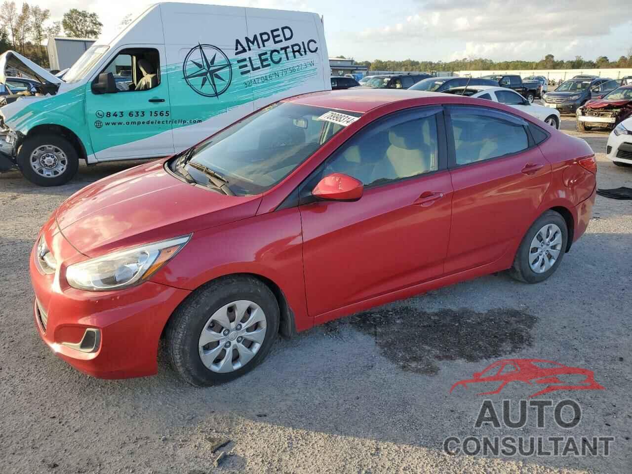 HYUNDAI ACCENT 2016 - KMHCT4AE4GU157471