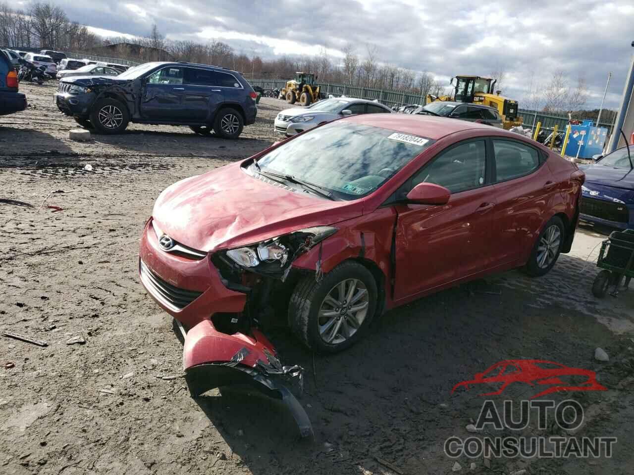 HYUNDAI ELANTRA 2016 - KMHDH4AE9GU518246