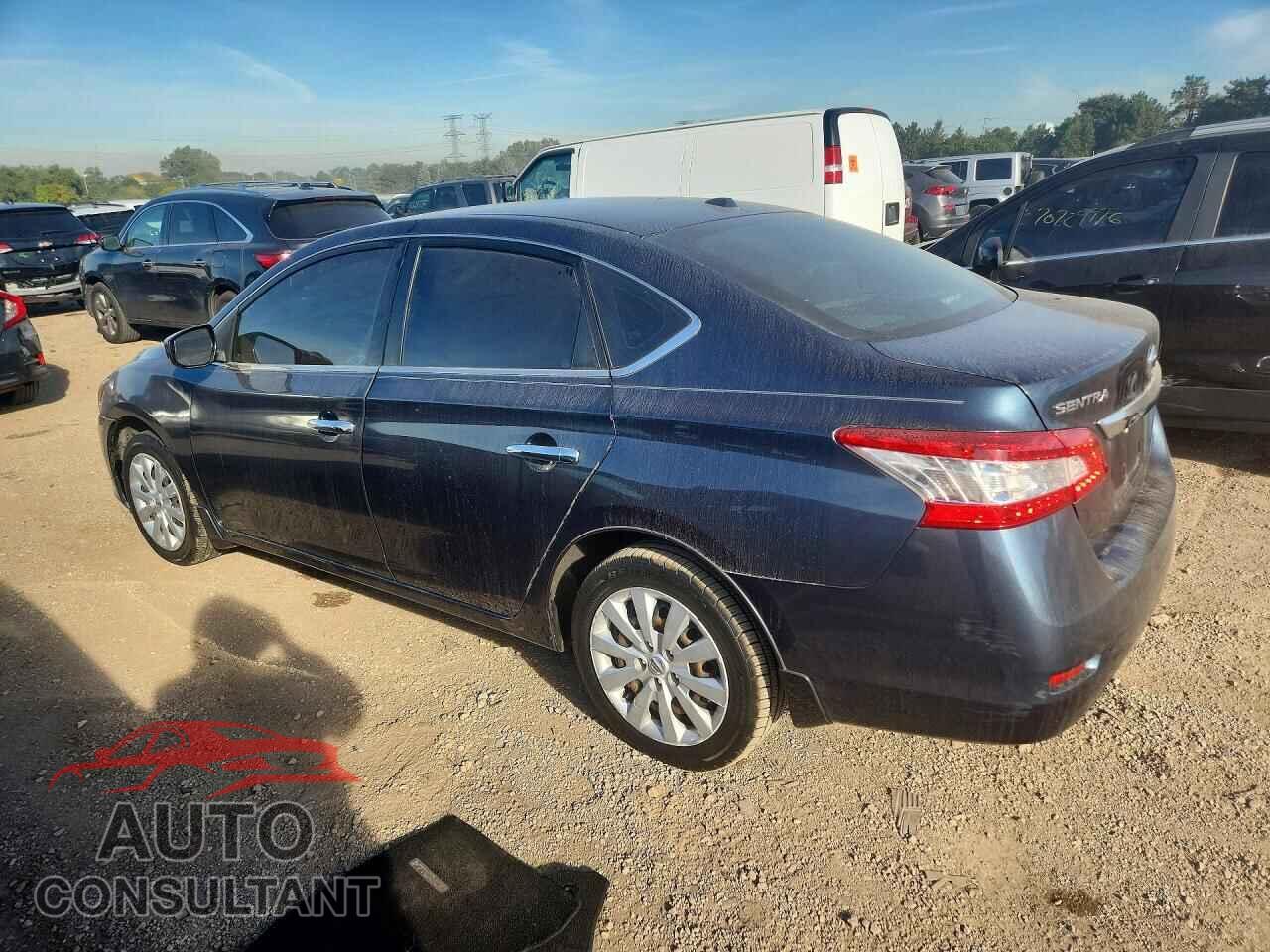 NISSAN SENTRA 2013 - 1N4AB7AP8DN910044