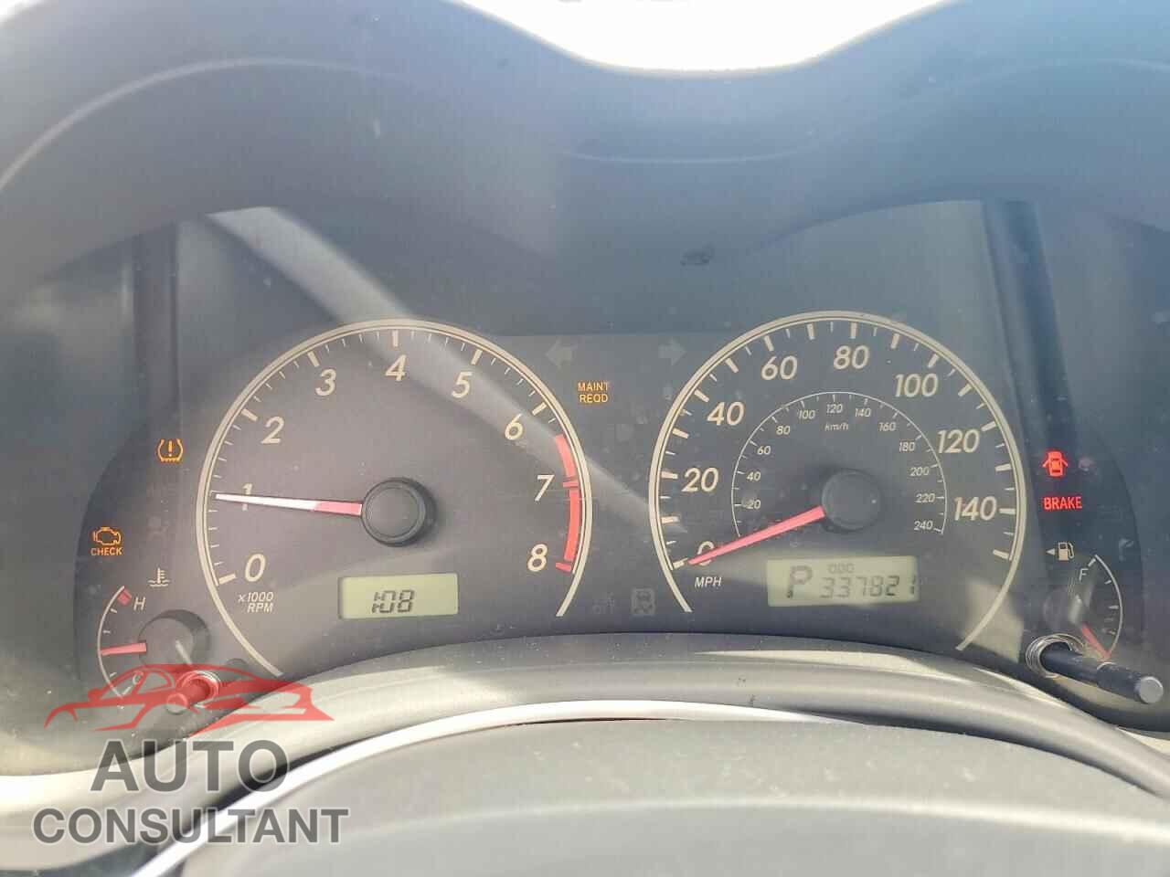 TOYOTA COROLLA 2009 - JTDBL40E099080377
