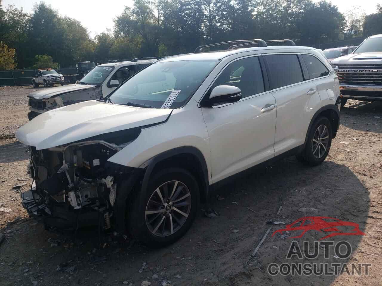 TOYOTA HIGHLANDER 2019 - 5TDKZRFHXKS553576