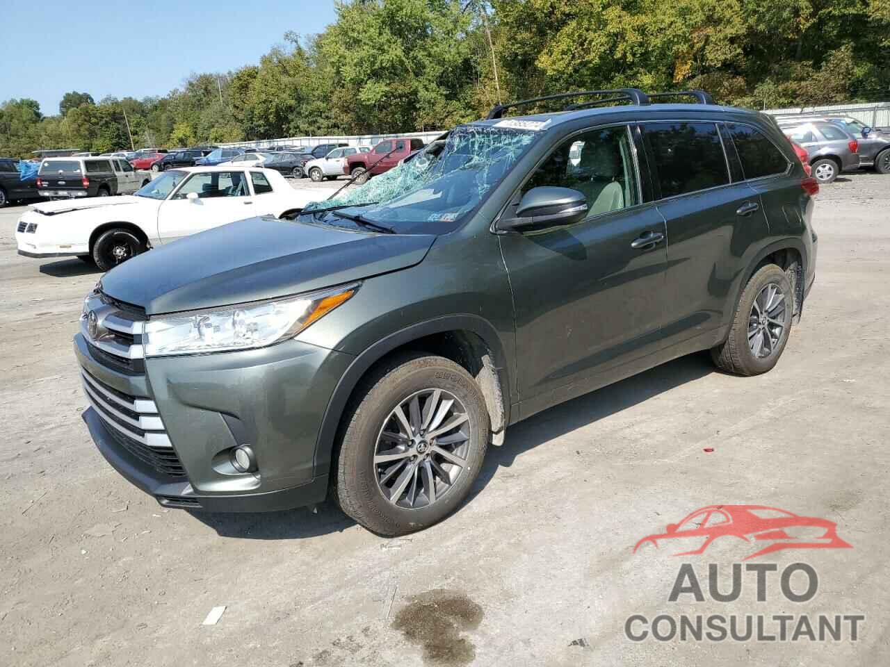 TOYOTA HIGHLANDER 2017 - 5TDJZRFH2HS479509