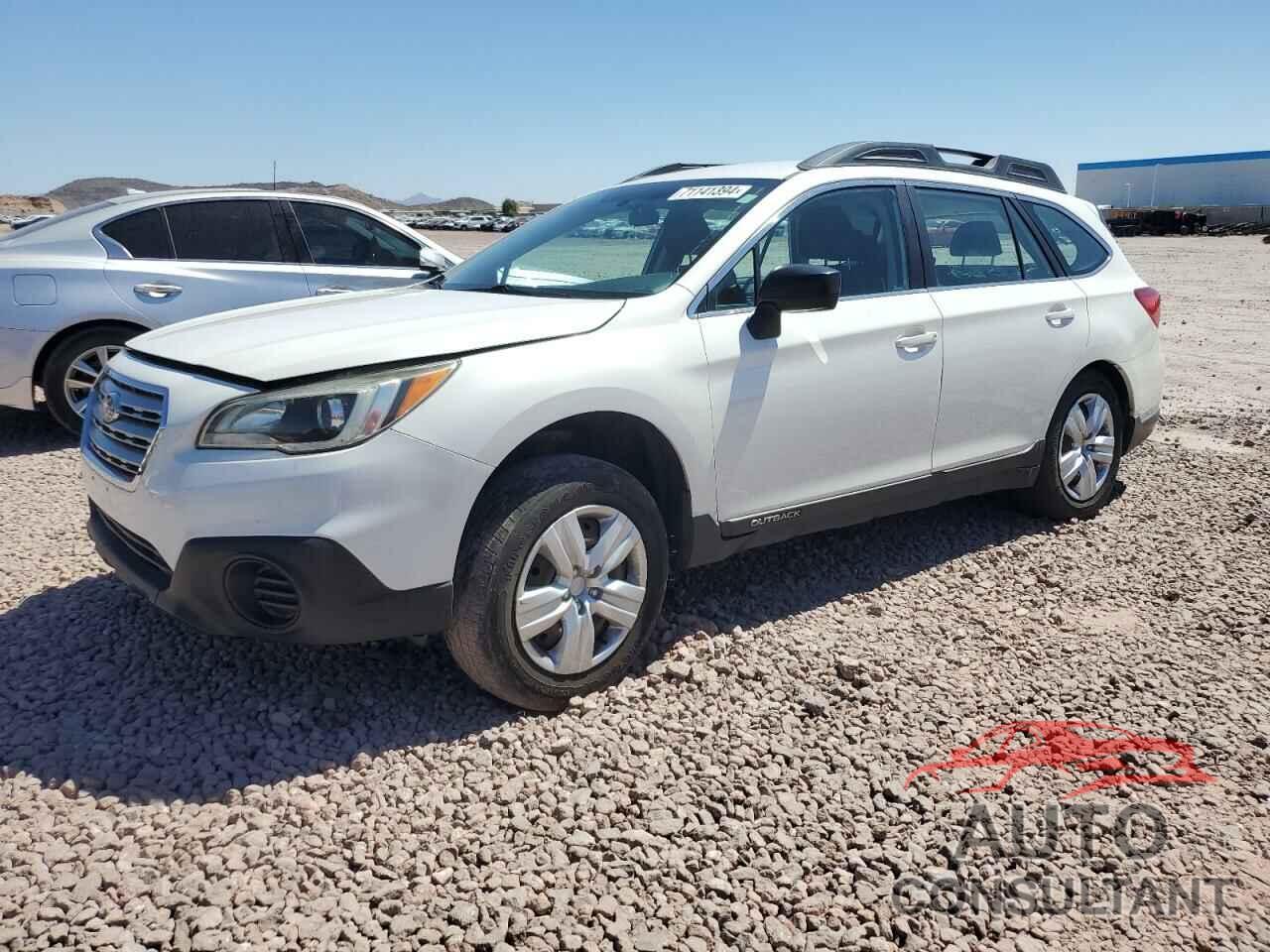 SUBARU OUTBACK 2016 - 4S4BSAAC9G3260757