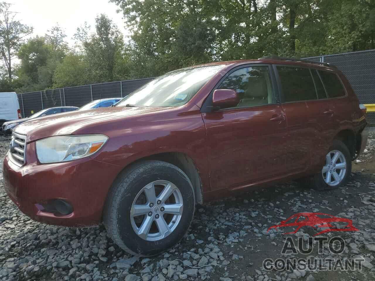 TOYOTA HIGHLANDER 2010 - 5TDZK3EH6AS010922