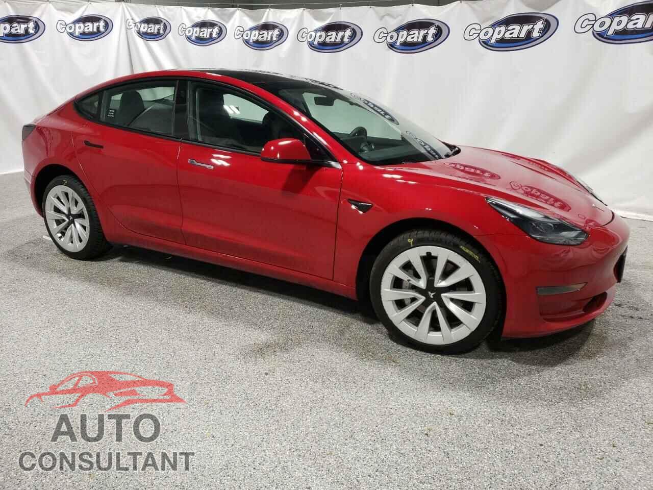 TESLA MODEL 3 2022 - 5YJ3E1EA2NF286531