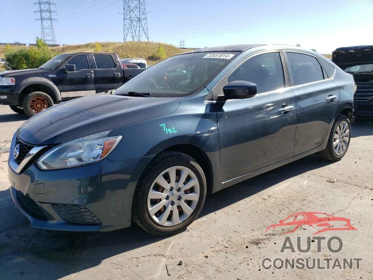 NISSAN SENTRA 2017 - 3N1AB7AP8HY305821
