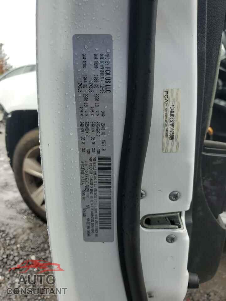 JEEP COMPASS 2017 - 1C4NJDEB7HD176889