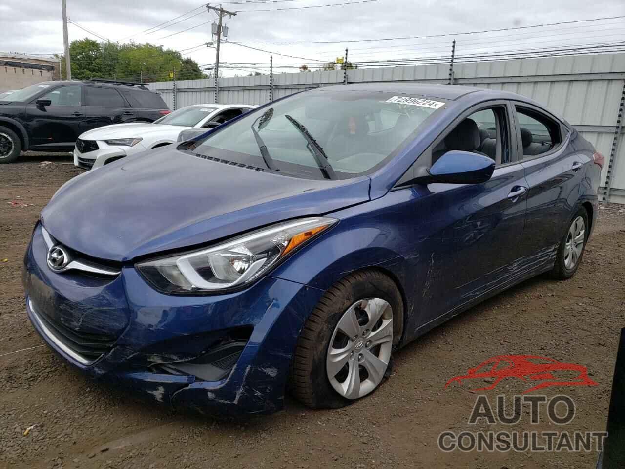 HYUNDAI ELANTRA 2016 - 5NPDH4AE0GH750460