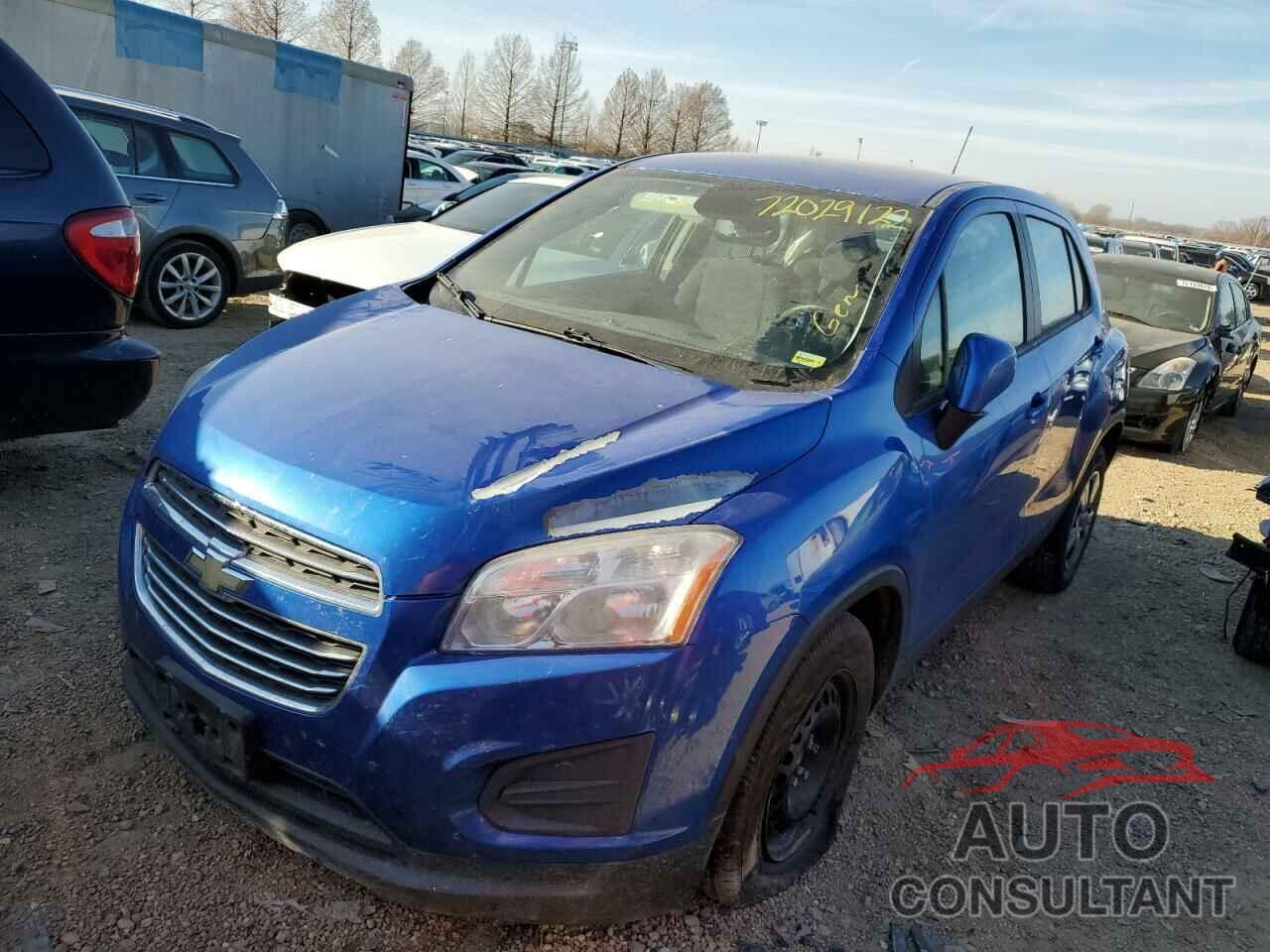 CHEVROLET TRAX 2016 - KL7CJKSB1GB535077