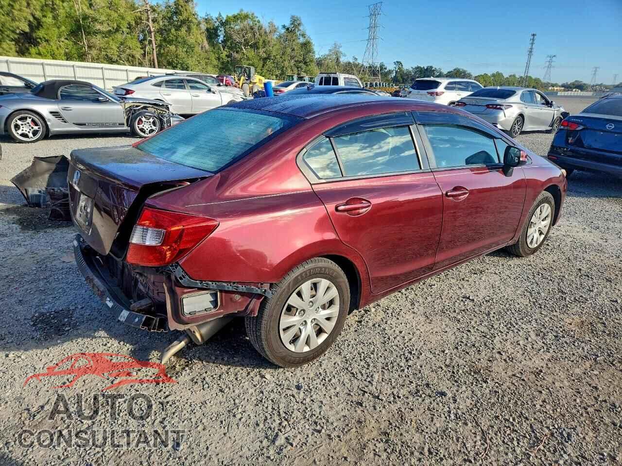 HONDA CIVIC 2012 - 19XFB2F5XCE334700