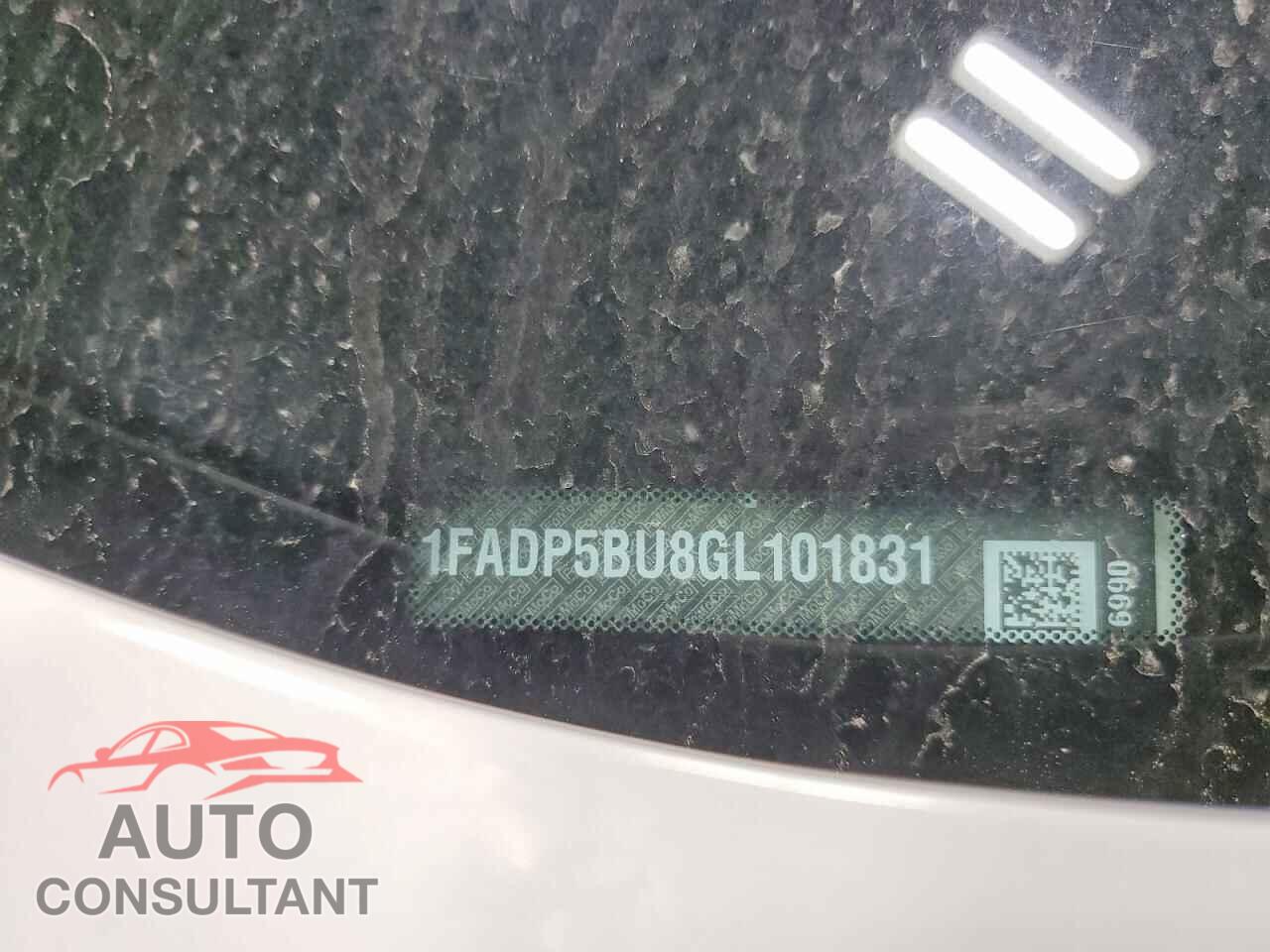 FORD CMAX 2016 - 1FADP5BU8GL101831
