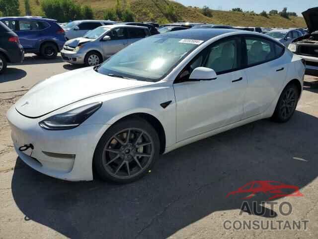 TESLA MODEL 3 2022 - 5YJ3E1EB8NF346577