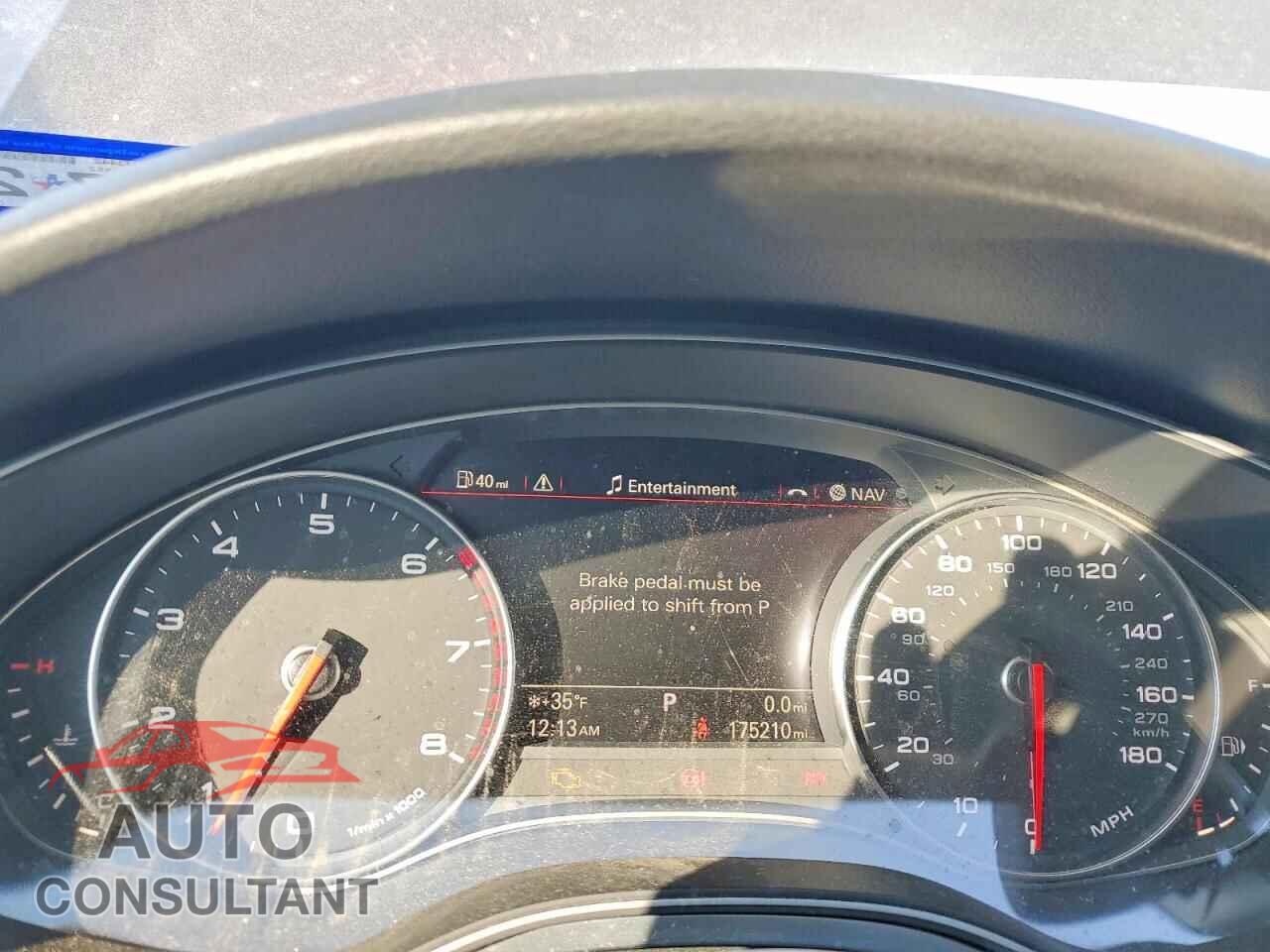 AUDI A6 2012 - WAUDFAFC0CN133093