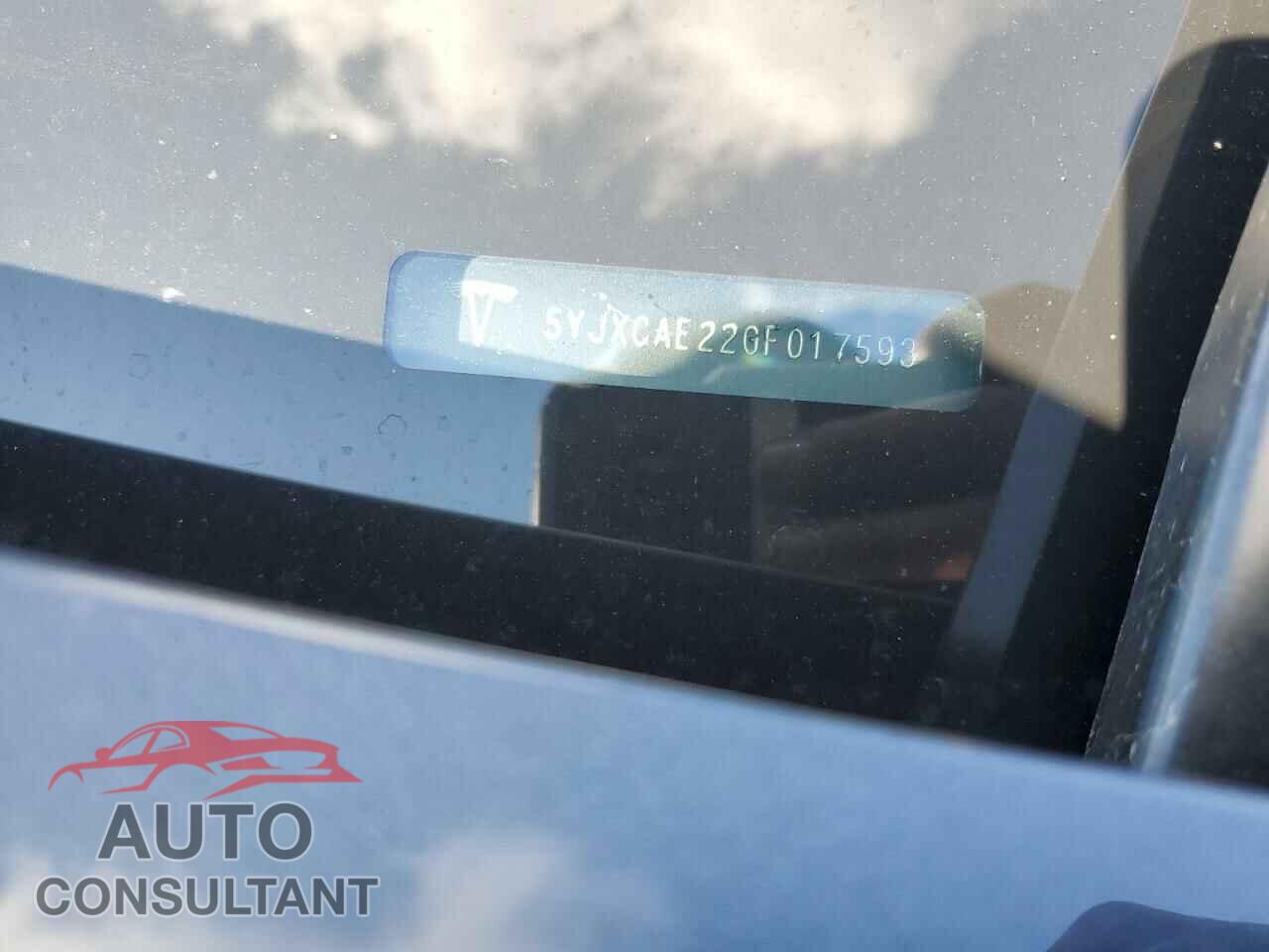 TESLA MODEL X 2016 - 5YJXCAE22GF017593