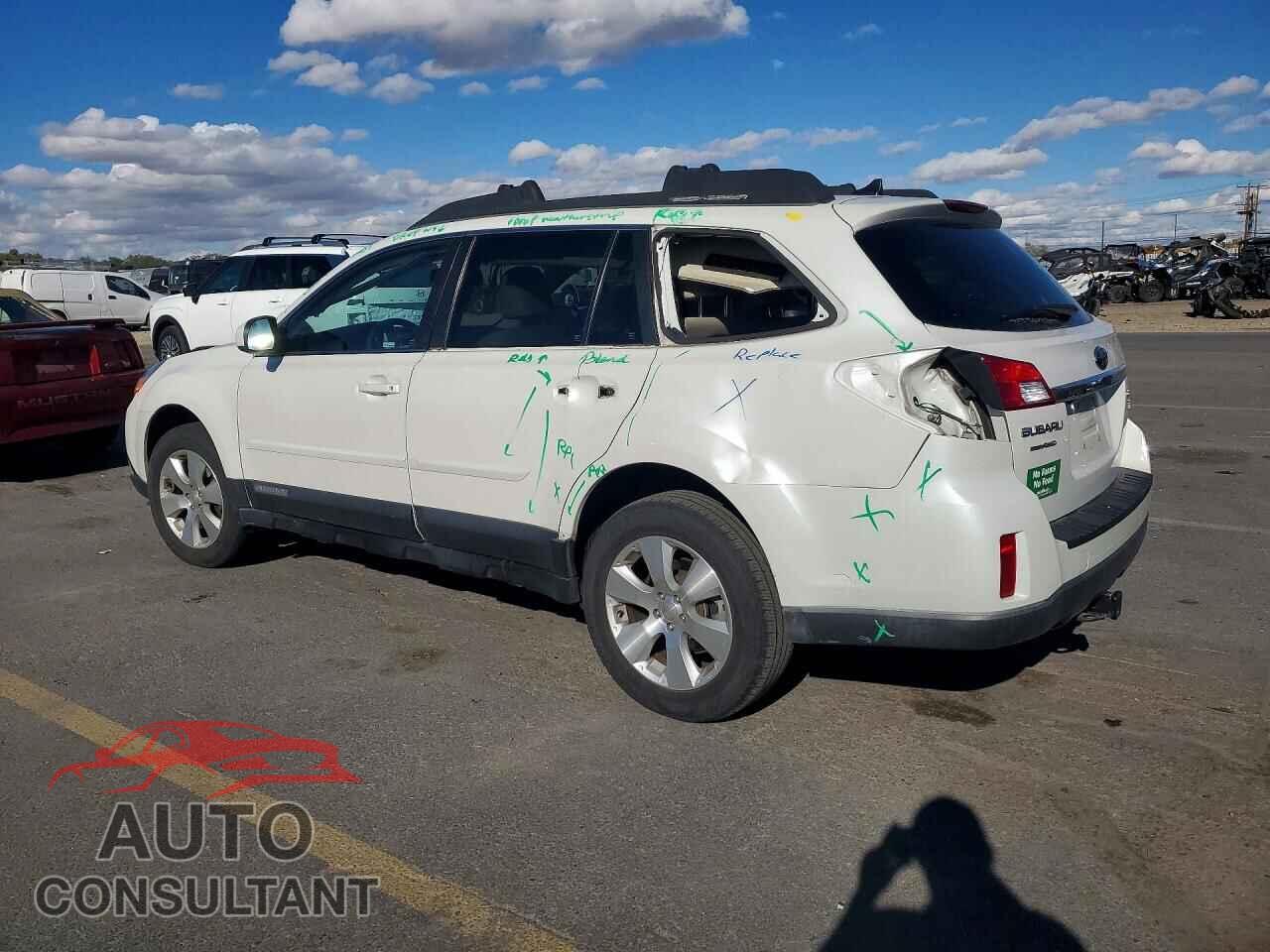 SUBARU OUTBACK 2011 - 4S4BRDKC4B2377429