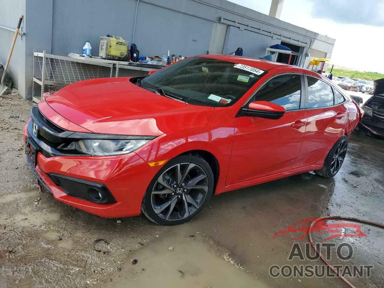 HONDA CIVIC 2019 - 2HGFC2F88KH524684