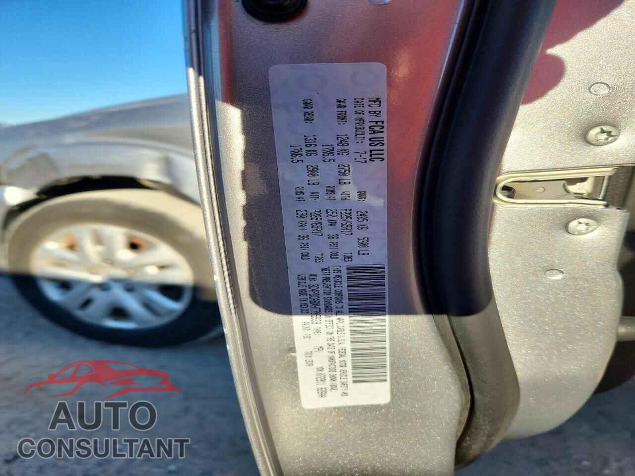 DODGE JOURNEY 2017 - 3C4PDCABXHT705939
