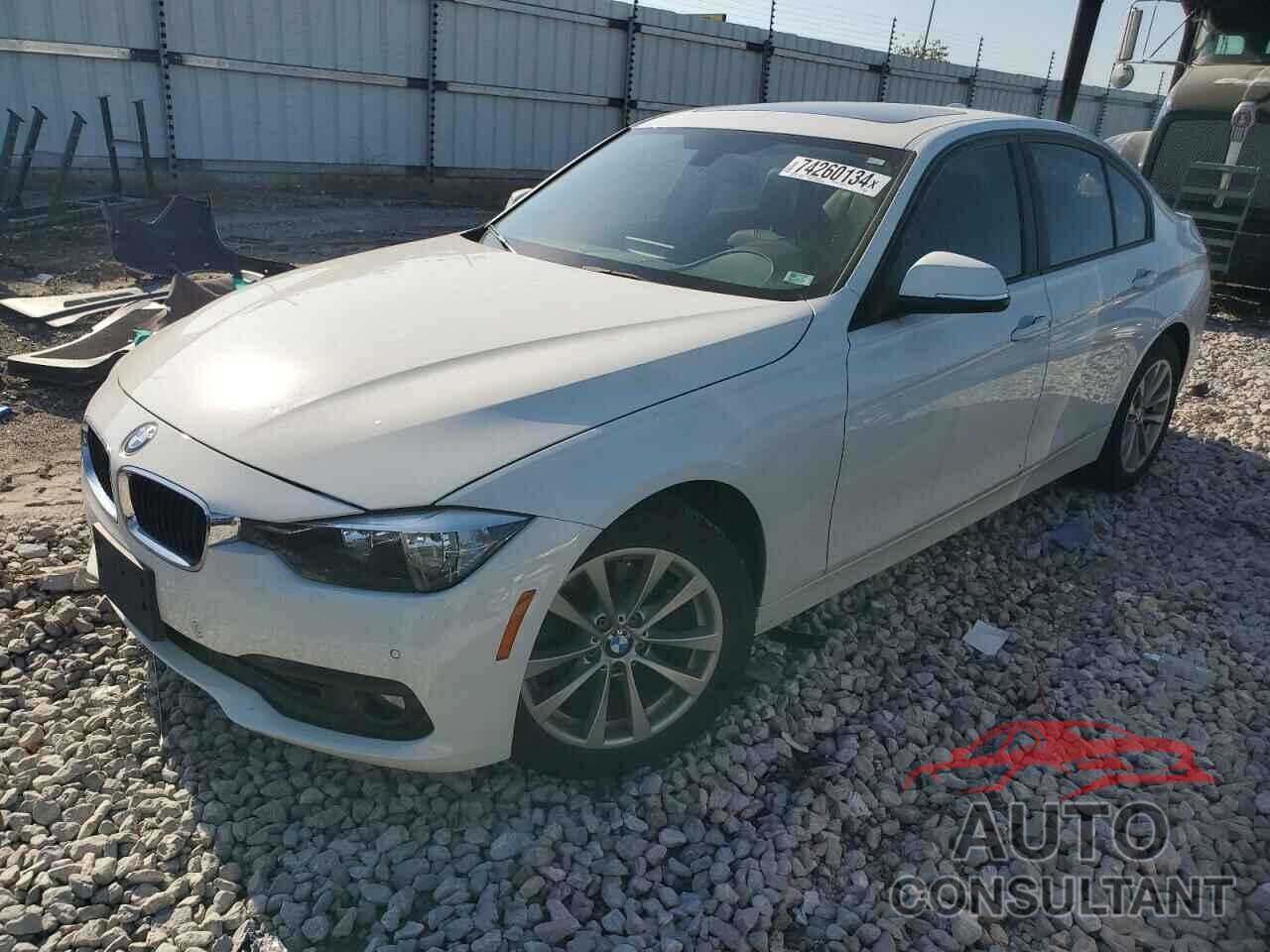 BMW 3 SERIES 2017 - WBA8A3C32HA066897