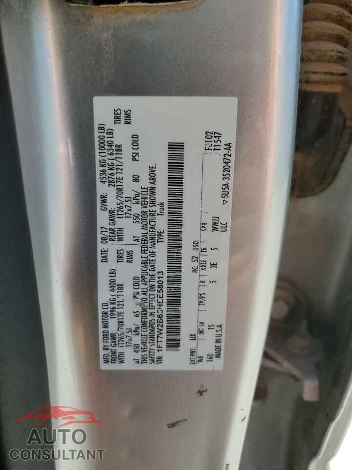 FORD F250 2017 - 1FT7W2B65HEE58013