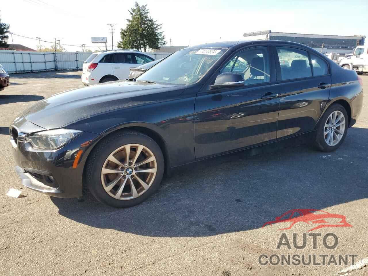 BMW 3 SERIES 2017 - WBA8E1G38HNU18215