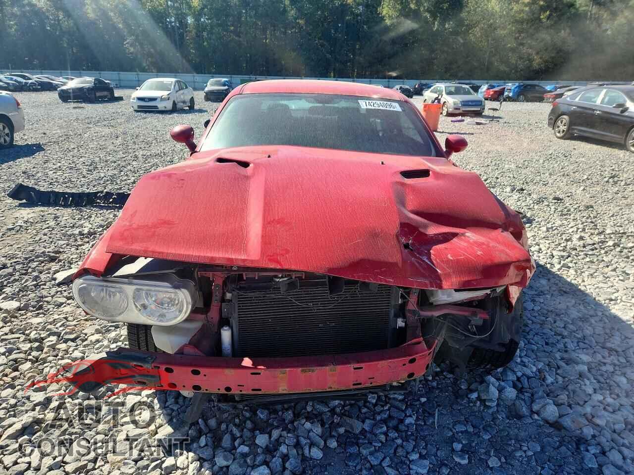DODGE CHALLENGER 2012 - 2C3CDYAG3CH291660