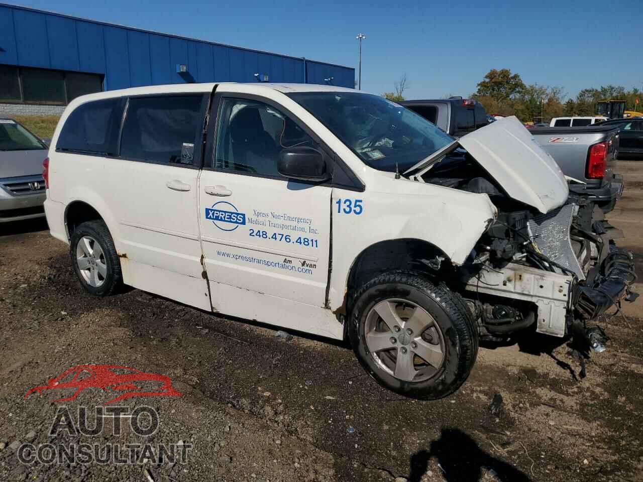 DODGE CARAVAN 2013 - 2C4RDGBG8DR554185