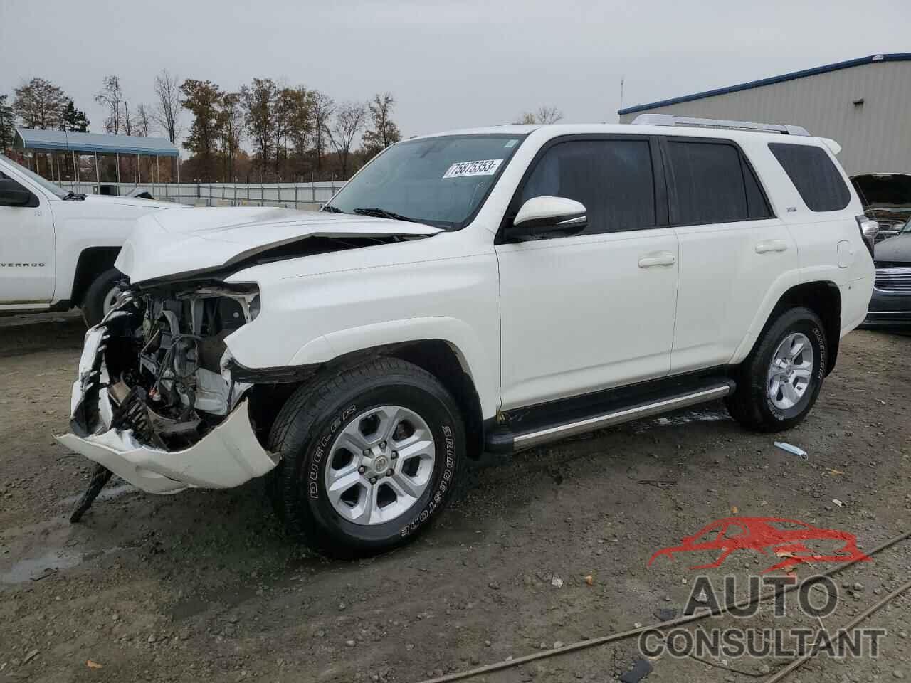 TOYOTA 4RUNNER 2017 - JTEBU5JR4H5419969