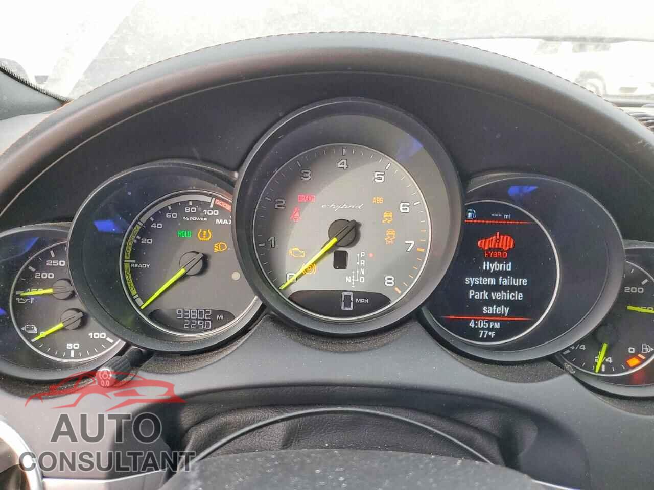 PORSCHE CAYENNE 2017 - WP1AE2A21HLA75946