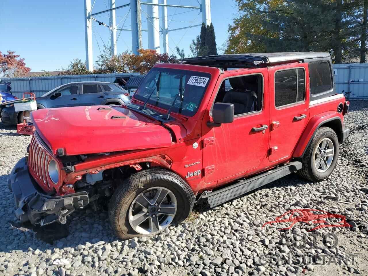 JEEP WRANGLER 2018 - 1C4HJXEG6JW142799