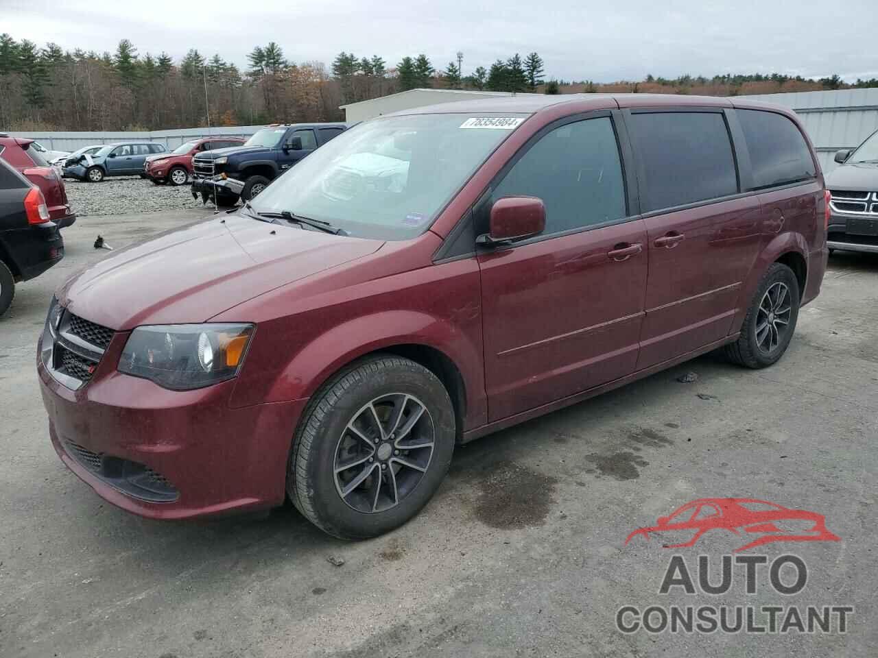 DODGE CARAVAN 2017 - 2C4RDGBG3HR849250