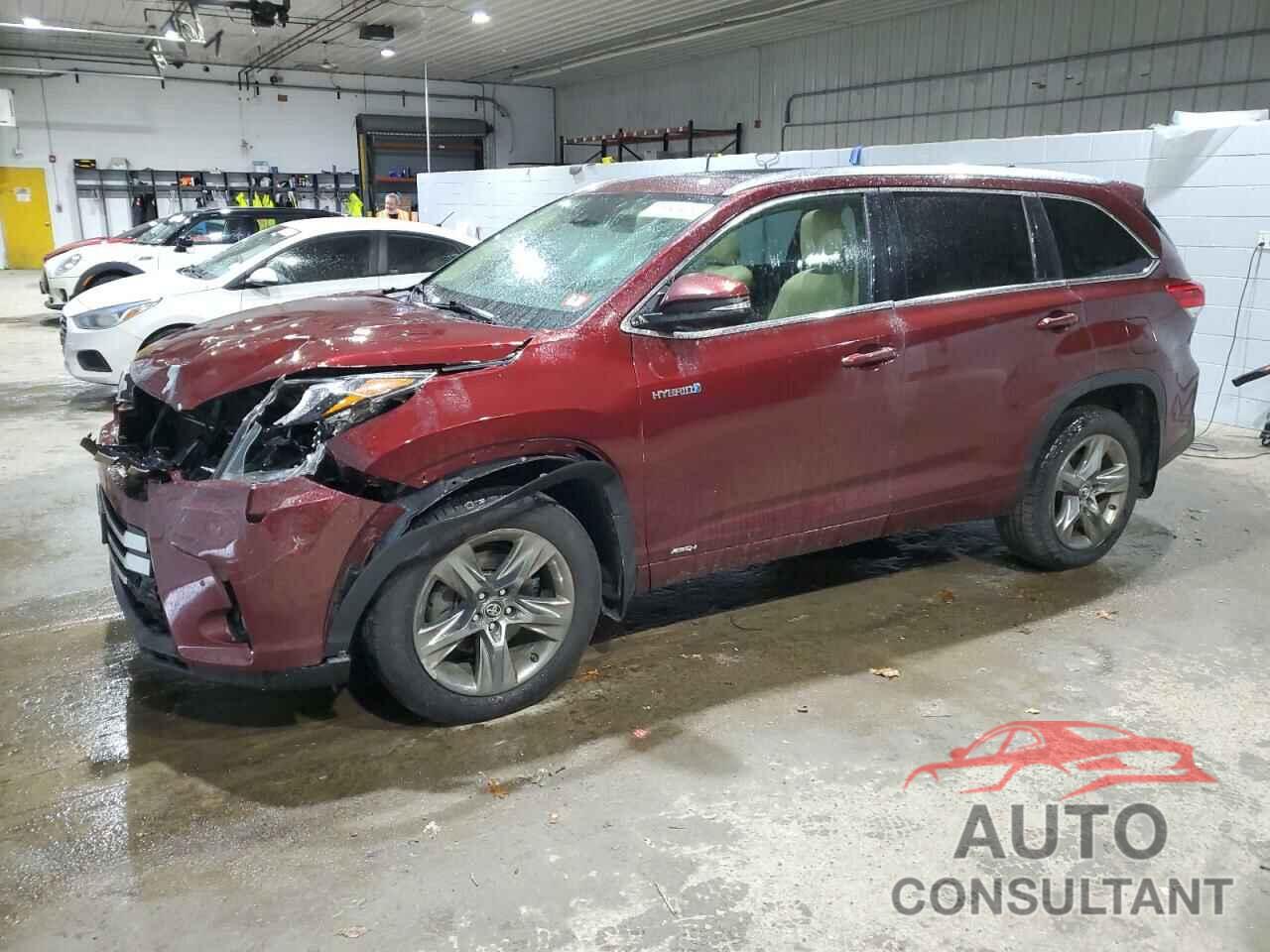 TOYOTA HIGHLANDER 2017 - 5TDDGRFH8HS022254