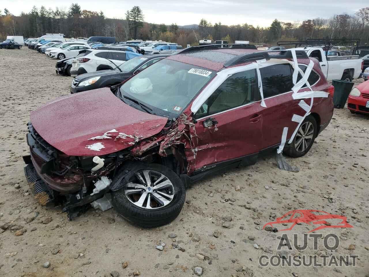 SUBARU OUTBACK 2018 - 4S4BSENC6J3211380