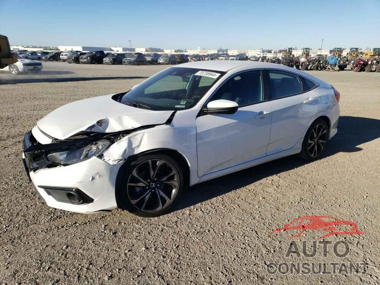HONDA CIVIC 2019 - 2HGFC2F81KH574200