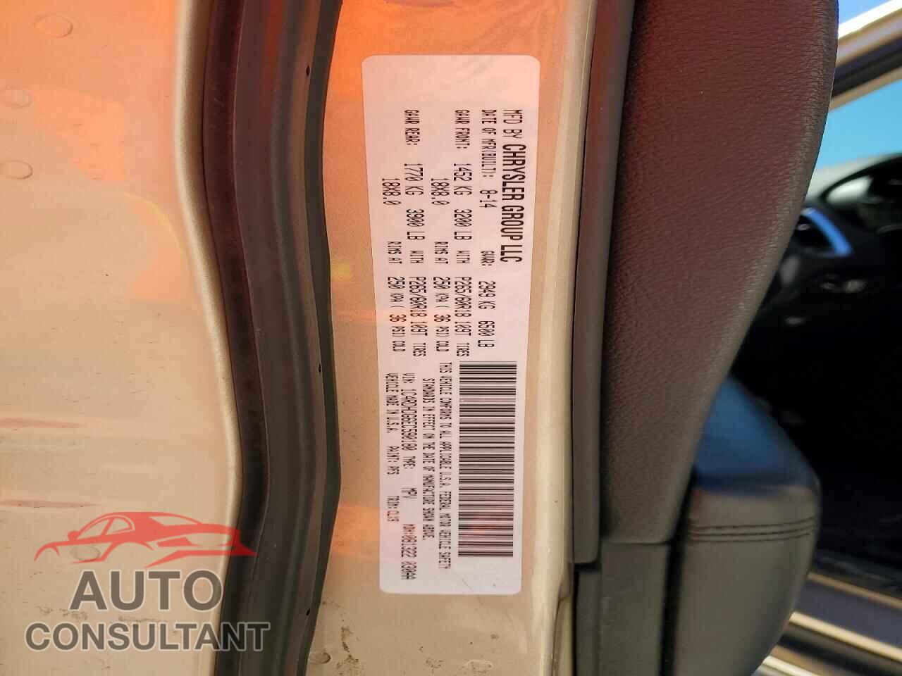 DODGE DURANGO 2014 - 1C4RDHDG6EC590180