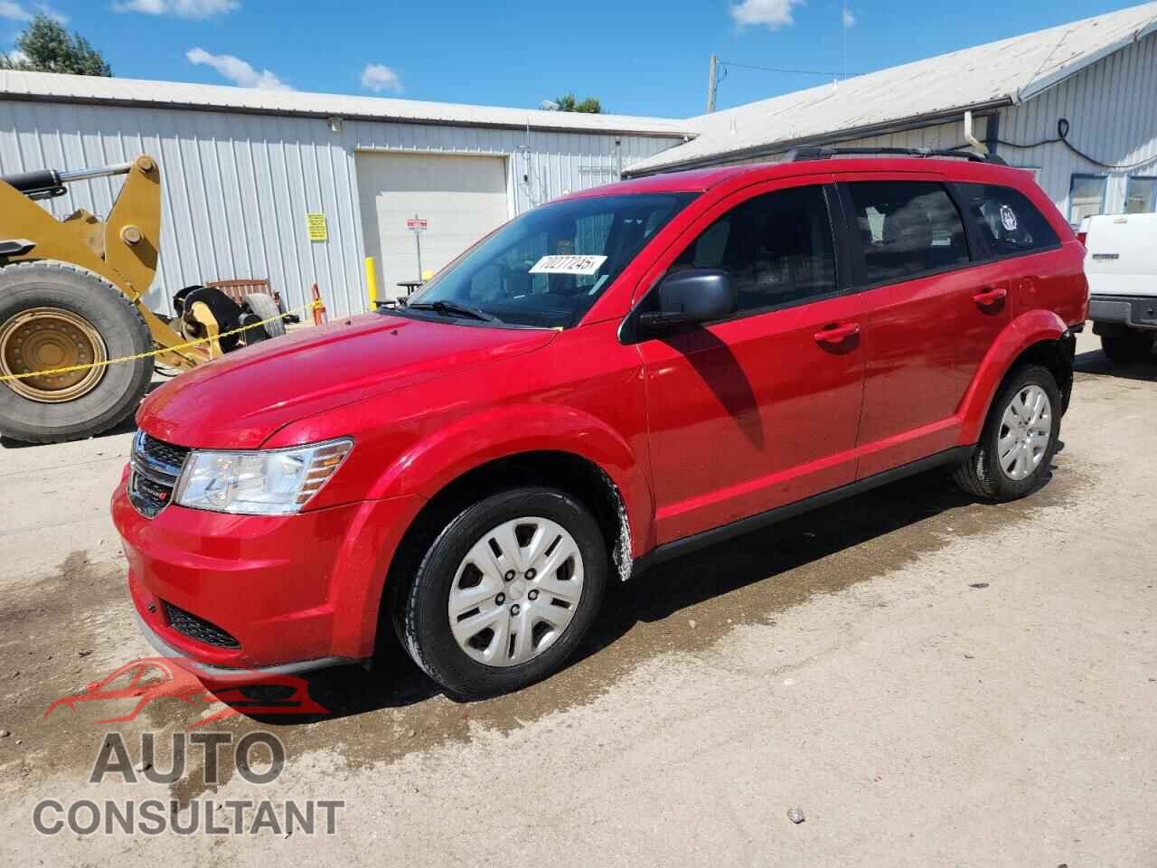 DODGE JOURNEY 2017 - 3C4PDCAB5HT638392
