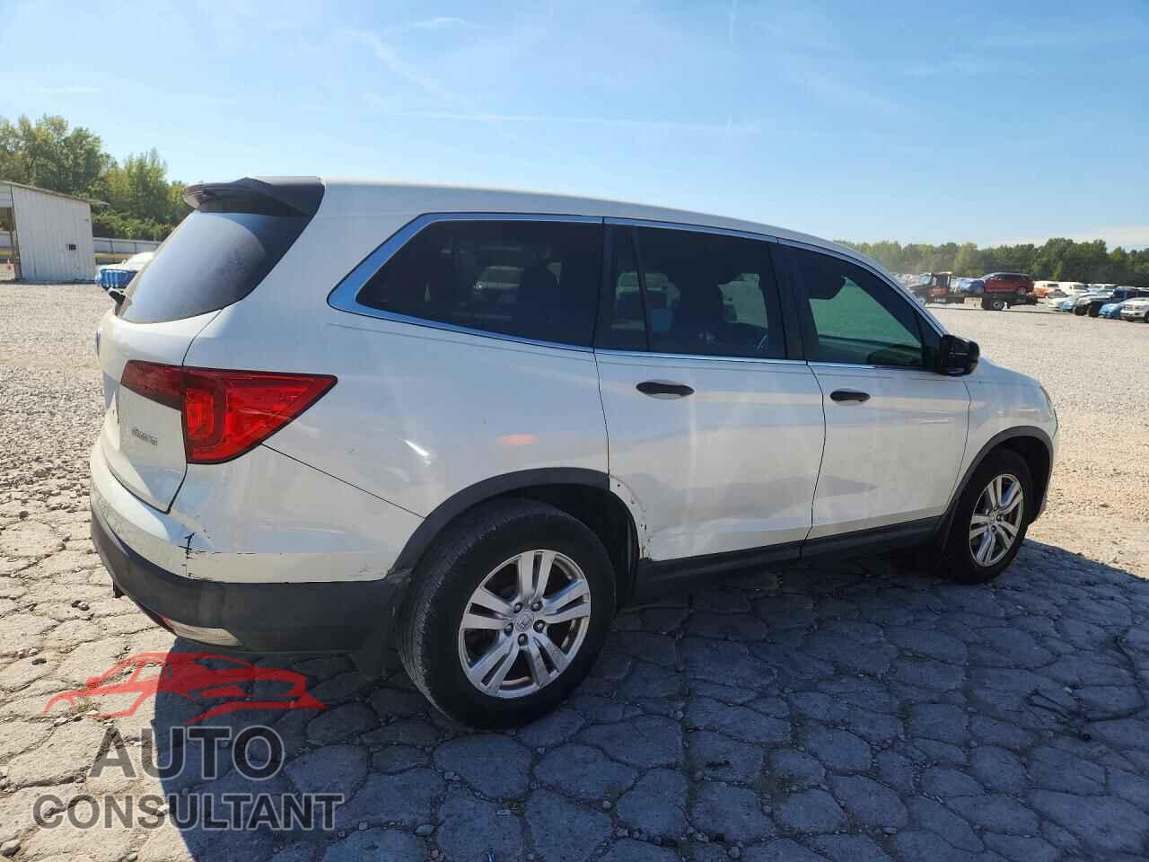HONDA PILOT 2016 - 5FNYF5H17GB020740