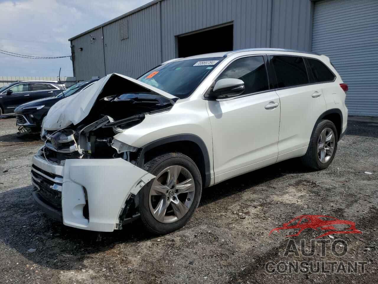 TOYOTA HIGHLANDER 2018 - 5TDYZRFH6JS267278