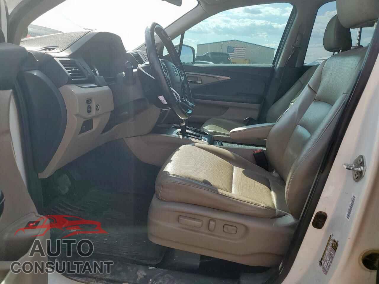 HONDA RIDGELINE 2017 - 5FPYK3F56HB038290