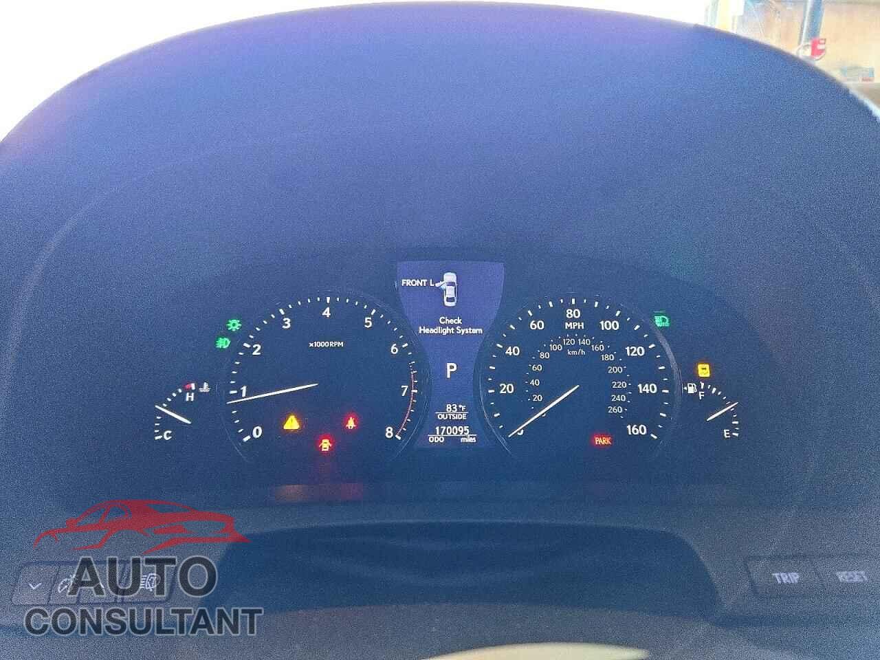 LEXUS LS460 2013 - JTHBL5EF6D5123982