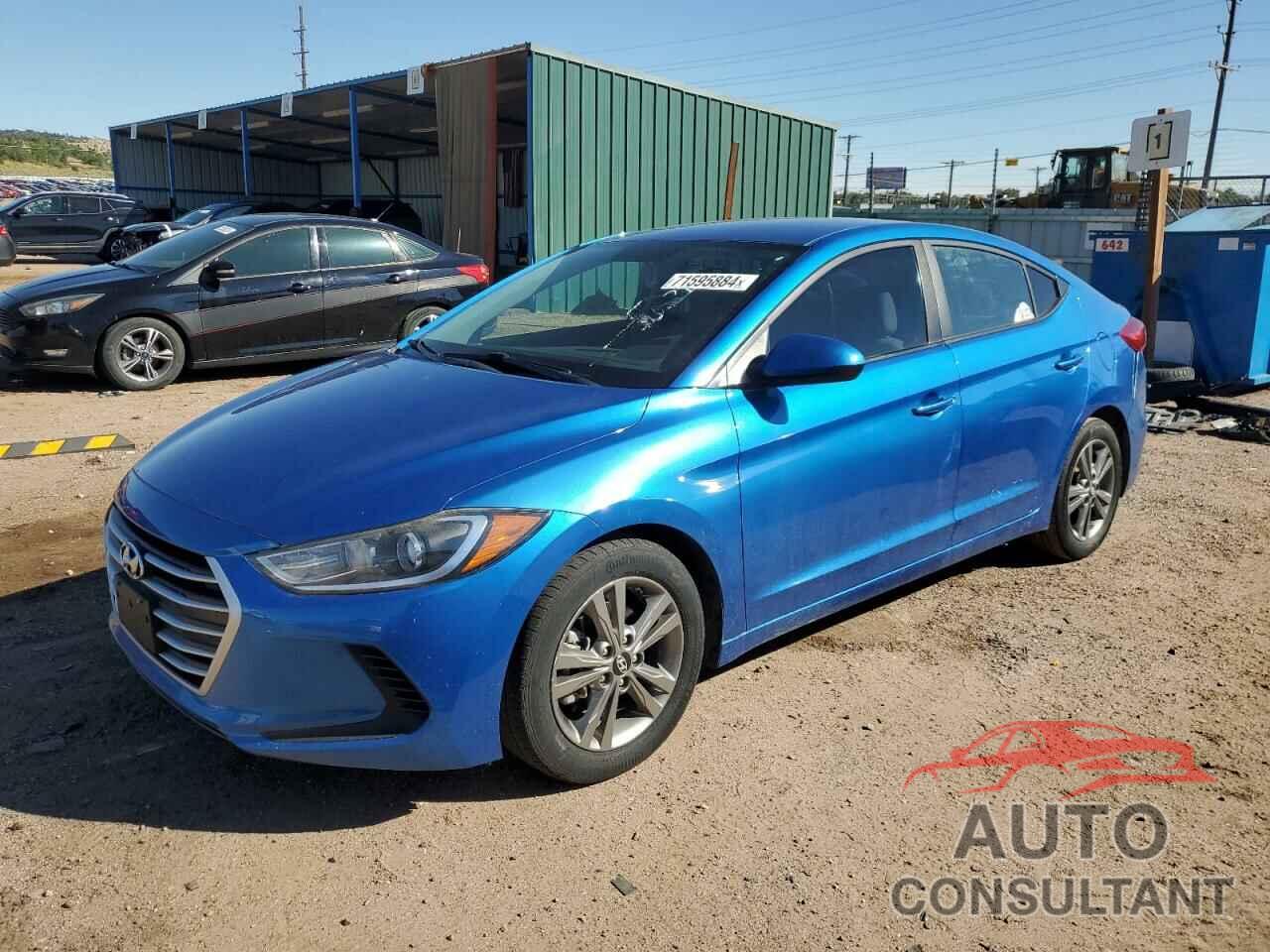 HYUNDAI ELANTRA 2018 - 5NPD84LF8JH398371