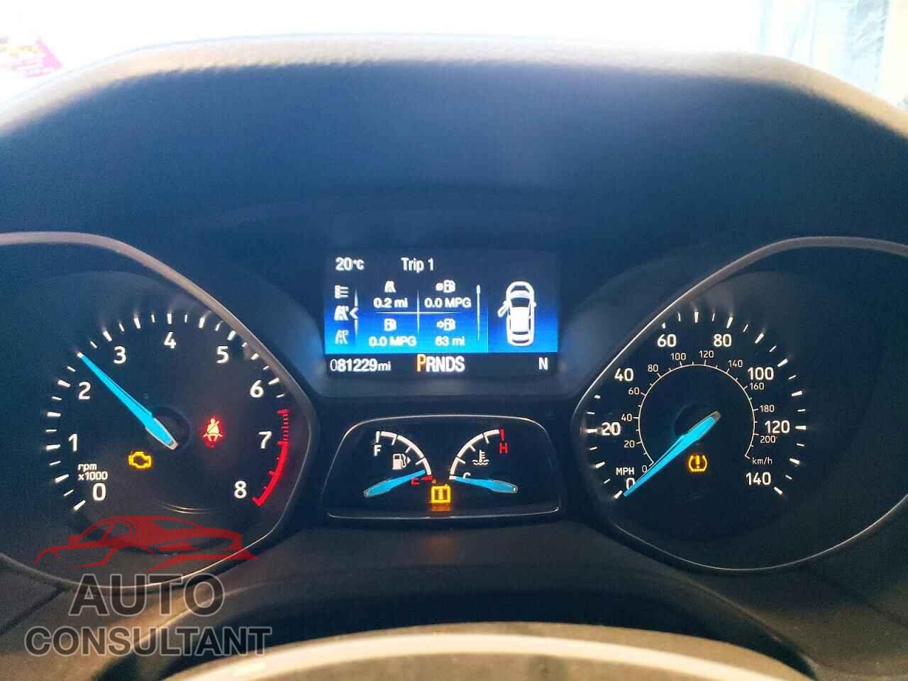 FORD FOCUS 2017 - 1FADP3J22HL206919