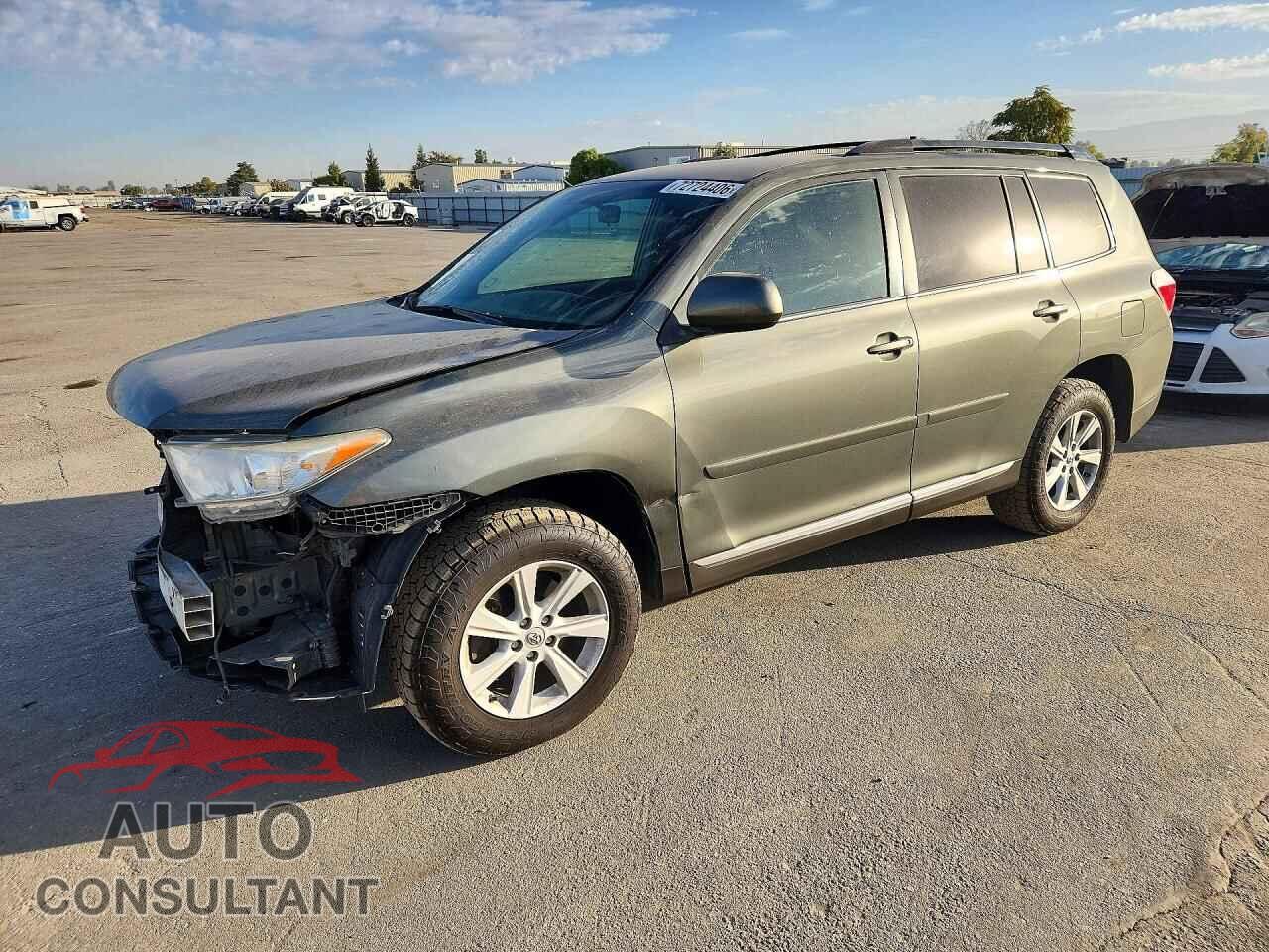 TOYOTA HIGHLANDER 2013 - 5TDBK3EH8DS210478