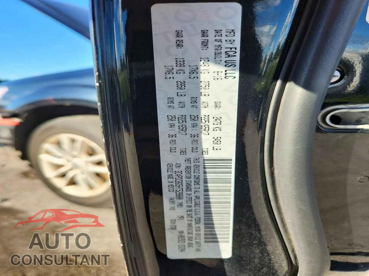 DODGE JOURNEY 2017 - 3C4PDCBG5HT529800